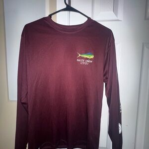 Salty Crew Long Sleeve Lycra with Fish Graphic